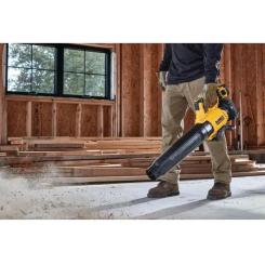 Воздуходувка DeWALT акумуляторна, 18 В, 5 Ач Фото 3