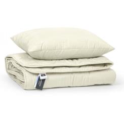Одеяло MirSon Набір вовняний №1677 Eco Light Creamy Ковдра 155х2 Фото 3