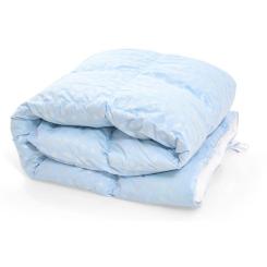 Одеяло MirSon пухова №1861 Bio-Blue 50% пух Зима + 172x205 Фото