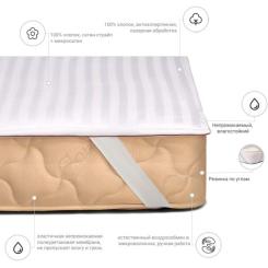 Наматрасник MirSon Deluxe с Тенсель (Modal) 337 80x160 см Фото 1