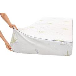 Наматрасник MirSon №1049 Alberto Тенсель (Modal) Aloe Vera 140х200 см Фото 7