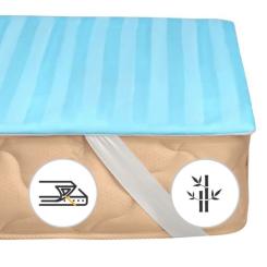 Наматрасник MirSon Valentino Bamboo 604 70х130 см Фото