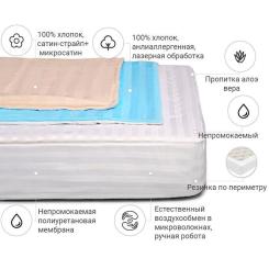 Наматрасник MirSon антиалергенний Royal Eco Aloe Vera 234/3 150x200 с Фото 1