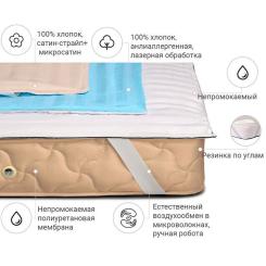 Наматрасник MirSon антиаллергенный Royal Waterproof Eco 232/3 70x130 Фото 1