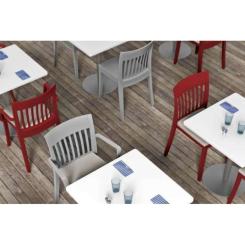 Кухонный стул PAPATYA eden-k светло-серое, цвет 17 Фото 3