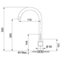 Смеситель Franke Pola Фото 1