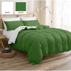 Постельное белье MirSon Бязь Premium Green Diego 200х220 Фото