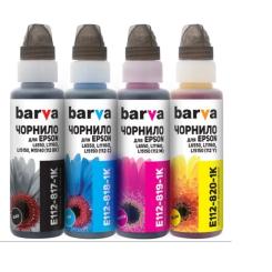 Чернила Barva Epson 112, 4x100 мл, OneKey, 1K Фото