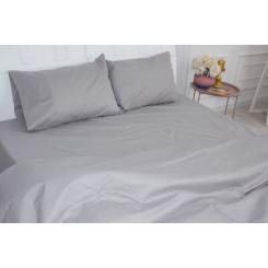Постельное белье MirSon Бязь Premium Light Gray 143х210 Фото 3