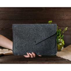 Чехол для ноутбука Gmakin 14 Macbook Pro, Dark Gray Фото 9