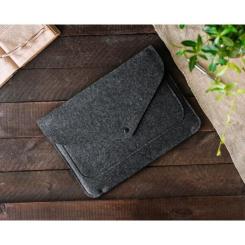 Чехол для ноутбука Gmakin 14 Macbook Pro, Dark Gray Фото 4