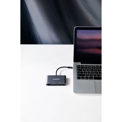 Порт-репликатор Canyon 8-in-1 USB-C Фото 3