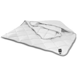 Одеяло MirSon хлопковое №1413 Bianco Зимнее 140x205 см Фото