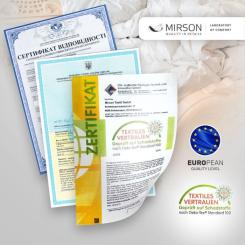 Одеяло MirSon бамбукова №1377 Luxury Exclusive Зимова 172x205 см Фото 7