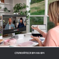 Веб-камера Logitech Brio 500 Off-White Фото 8