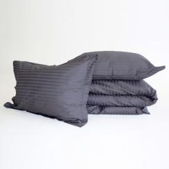 Постельное белье MirSon Satin 30-0012DarkGray 160х220 Сімейний Фото 10