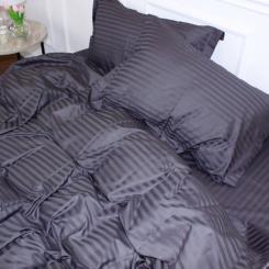 Постельное белье MirSon Satin 30-0012DarkGray 160х220 Сімейний Фото 4