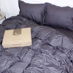 Постельное белье MirSon Satin 30-0012DarkGray 160х220 Сімейний Фото 5