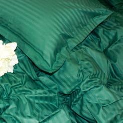 Постельное белье MirSon SatinStripe 30-0017Green 143х210 Сімейний Фото 4