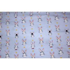Постельное белье MirSon Бязь 17-0527 Bunnies Полуторный Фото 3