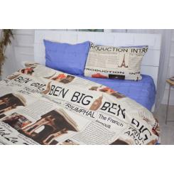 Постельное белье MirSon Бязь 17-0536 Big Ben 143х210 Фото 2