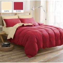 Постельное белье MirSon Бязь Premium Fabio (12-0712 + 19-1655) 143х210х2 Фото