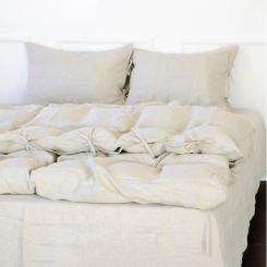 Постельное белье MirSon Лен Grey sky 175х210 Фото 10