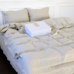 Постельное белье MirSon Лен Grey sky 175х210 Фото 11