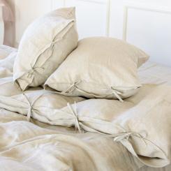 Постельное белье MirSon Лен Grey sky 175х210 Фото 5