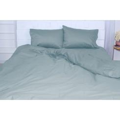 Постельное белье MirSon Сатин 0843 Grey Blue 175х210 Фото 2