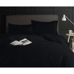 Постельное белье MirSon Сатин 0848 Blue Black 220х240 Фото