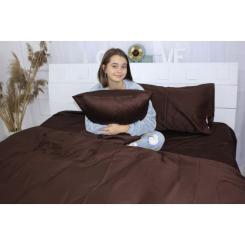 Постельное белье MirSon Сатин Premium Cacao 0211 160х220 Фото 2