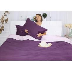 Постельное белье MirSon Сатин Premium Iris 0199+3220 2х160х220 Фото 2