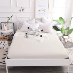 Постельное белье MirSon Сатин Premium Moko White 0001 160х220 Фото