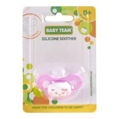 Пустышка Baby Team силиконовая,классическая, 0+ мес Фото 3