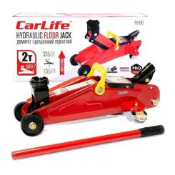 Домкрат CarLife подкатный 2т, 135-335мм Фото 1