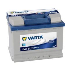 Аккумулятор автомобильный Varta 60Ач Blue Dynamic D43 Фото