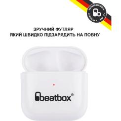 Наушники BeatBox PODS PRO Mini White Фото 3