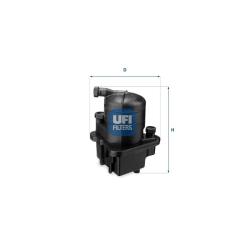 Фильтр топливный UFI 24.087.00 Фото