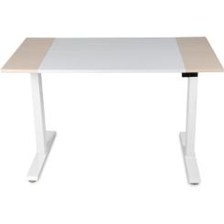 Компьютерный стол Barsky User white/wood 1200*600 Фото 1