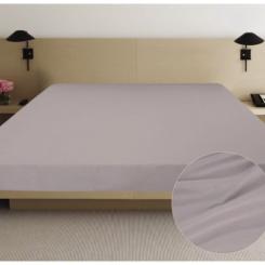 Простынь Ярослав сатин 08 серый 180х215 Фото