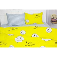 Простынь MirSon Сатин Premium 22-1146 Felikin 180x220 см Фото 1