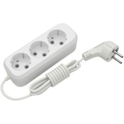 Сетевой удлинитель Electrum C-ES-1812 5.0 m, 3 роз, white Фото