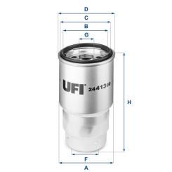 Фильтр топливный UFI 24.413.00 Фото