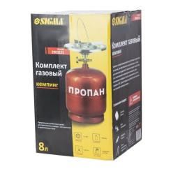 Горелка Sigma Комплект газовий кемпінг 8 л Фото 4
