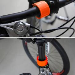 Светоотражающий браслет SampleZone фликер Оранжевый Фото 2