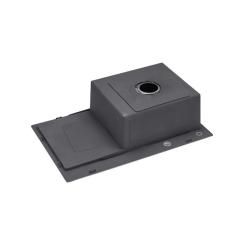 Мойка кухонная Kroner Schwarze-7849RHM Фото 3