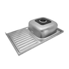 Мойка кухонная Kroner Satin-5080L 08180 Фото 3