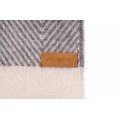 Плед Ardesto Leonardo Bianco 140x200 см, серый Фото 9