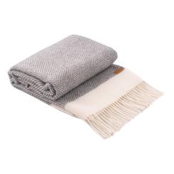 Плед Ardesto Leonardo Bianco 140x200 см, серый Фото 10